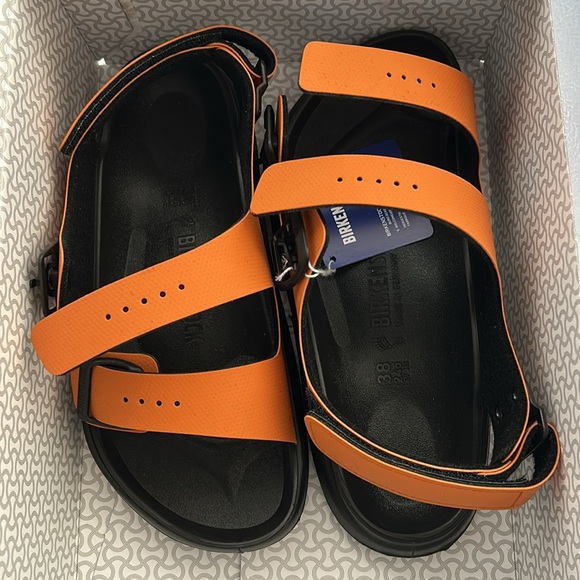 Mogami Terra Birkenstock in Burnt Orange - Picture 6 of 11
